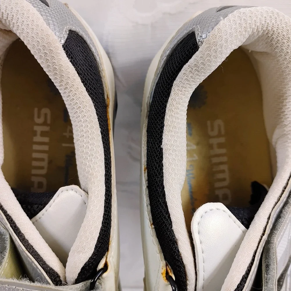 Shimano Pedaling Dynamics Women's Size 8.5 WM60 White Cycling Shoe SPD